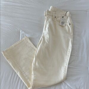 Women's Cream Jeans